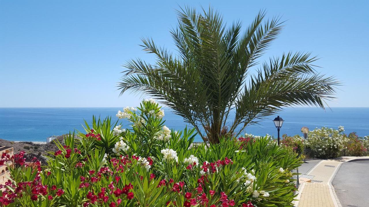 South Facing Apartment, Fantastic Sea Views,Terrace, 300M Beach Mojácar Exteriör bild