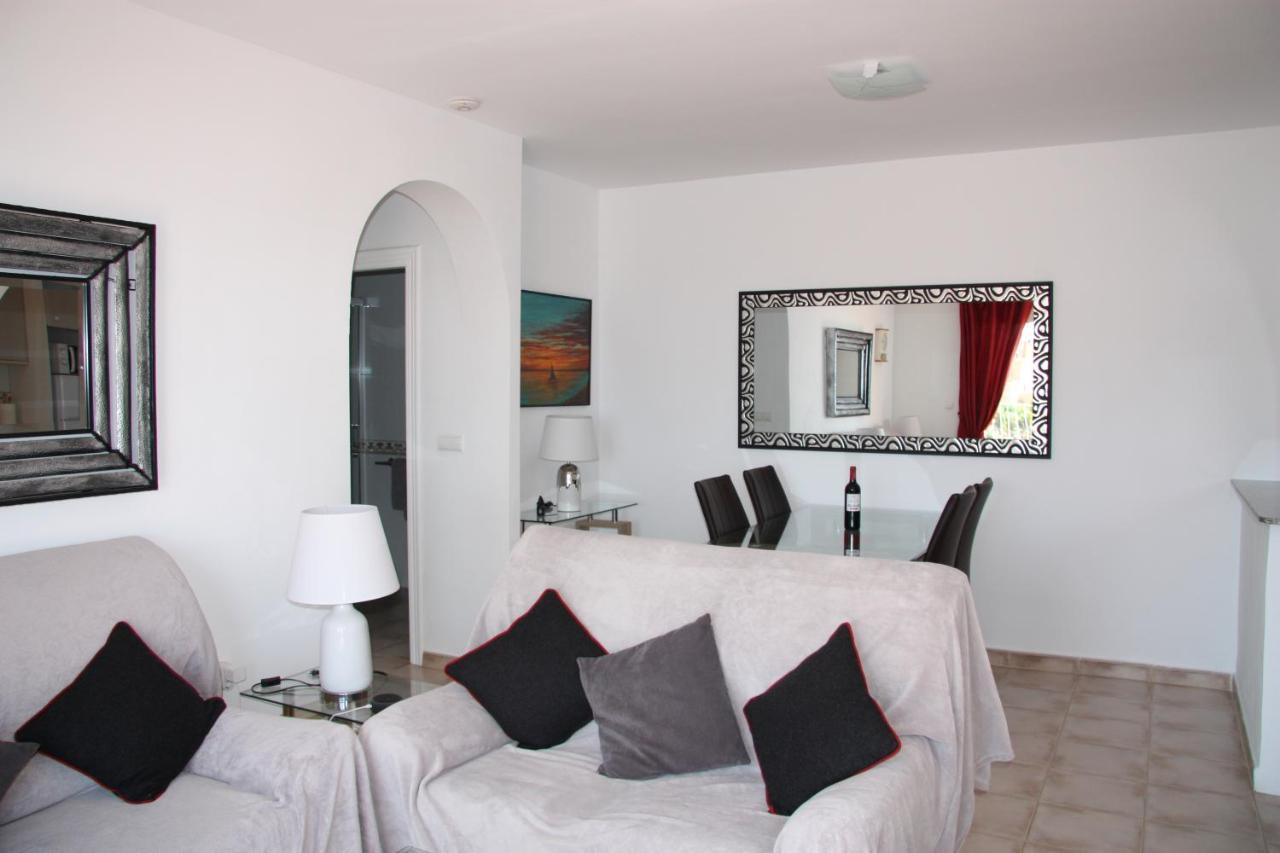 South Facing Apartment, Fantastic Sea Views,Terrace, 300M Beach Mojácar Exteriör bild