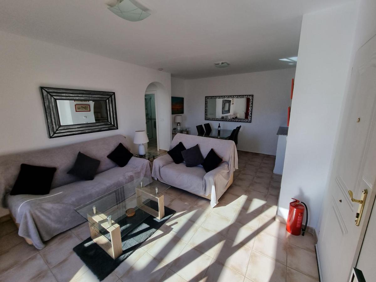 South Facing Apartment, Fantastic Sea Views,Terrace, 300M Beach Mojácar Exteriör bild